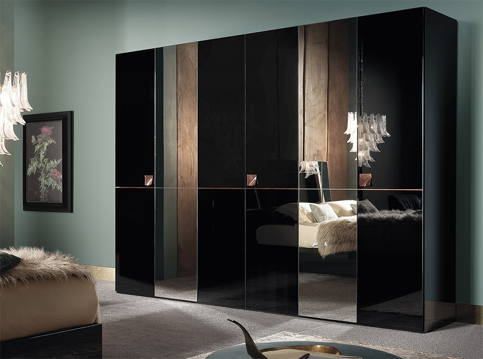 Stylish wardrobe finishes